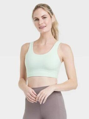 Everyday Soft Medium Support Longline Sports Bra - Target
All In Motion, Mint, M